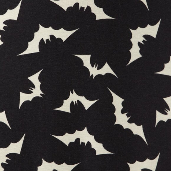 NWT X-Small NWT Sourpuss Goth Punk Rockabilly Bat Skater Dress Hot Topic - Picture 3 of 9